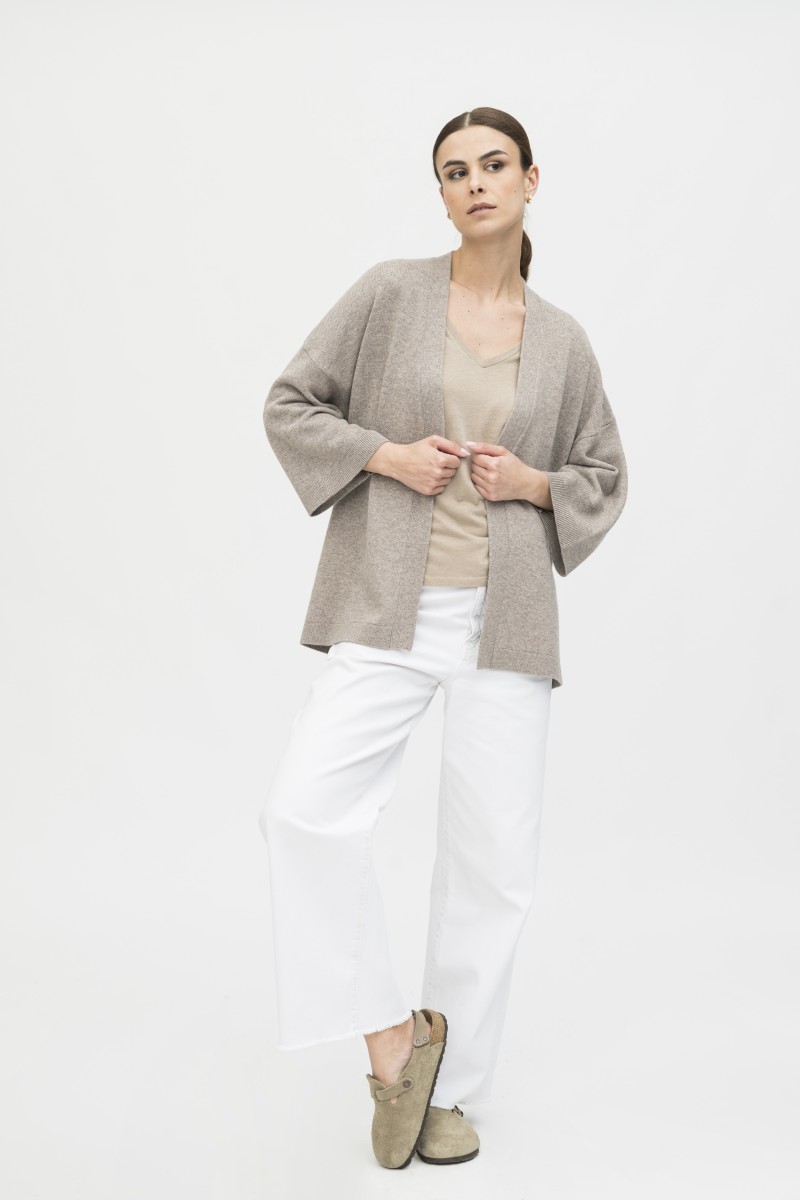 Majestic Filatures | Cardigan in 100% lana merinos