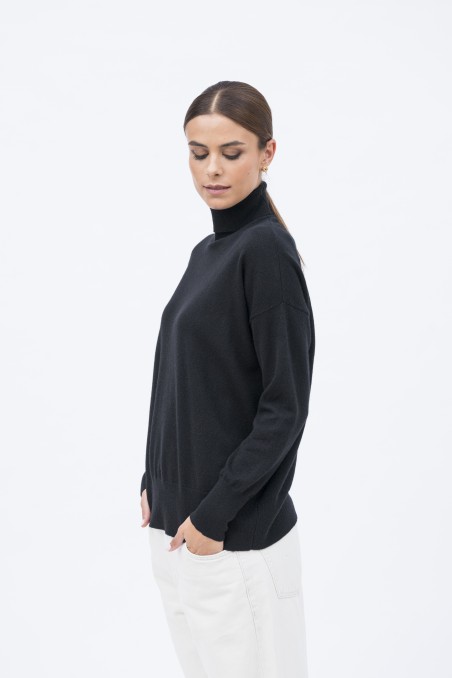 Majestic Filatures | Pullover collo alto 100% cashmere