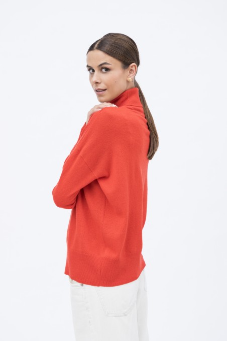 Majestic Filatures | Pullover collo alto 100% cashmere