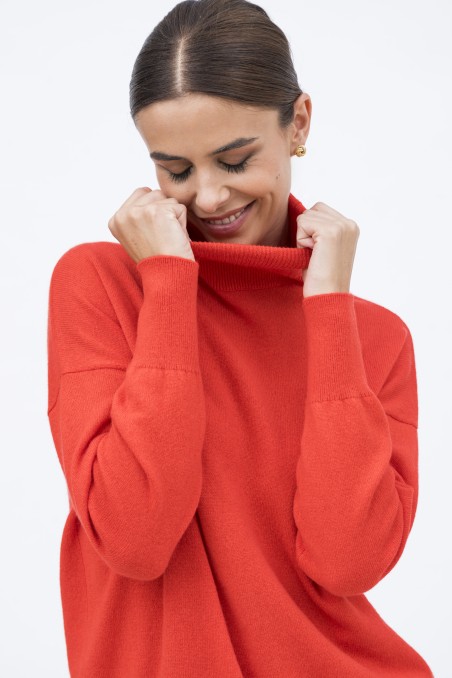 Majestic Filatures | Pullover collo alto 100% cashmere