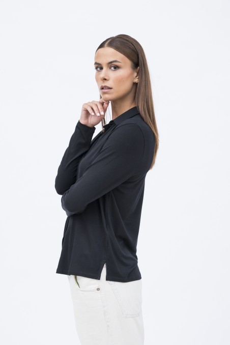 Majestic Filatures | Camicia a maniche lunghe in viscosa