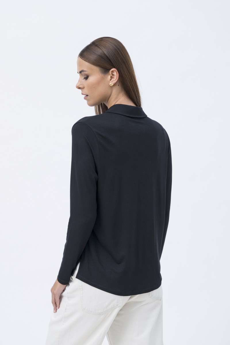 Majestic Filatures | Camicia a maniche lunghe in viscosa