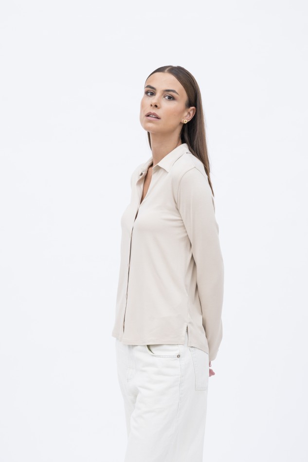 Majestic Filatures | Camicia a maniche lunghe in viscosa