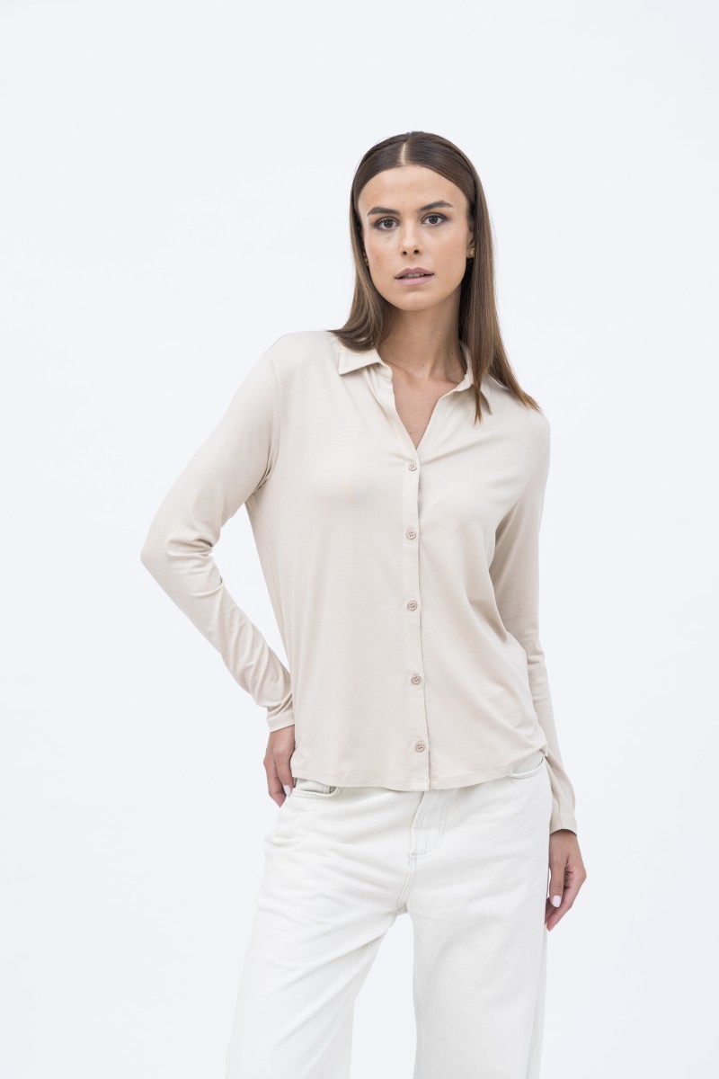 Majestic Filatures | Camicia a maniche lunghe in viscosa