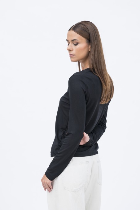 Majestic Filatures | Cardigan in viscosa slim