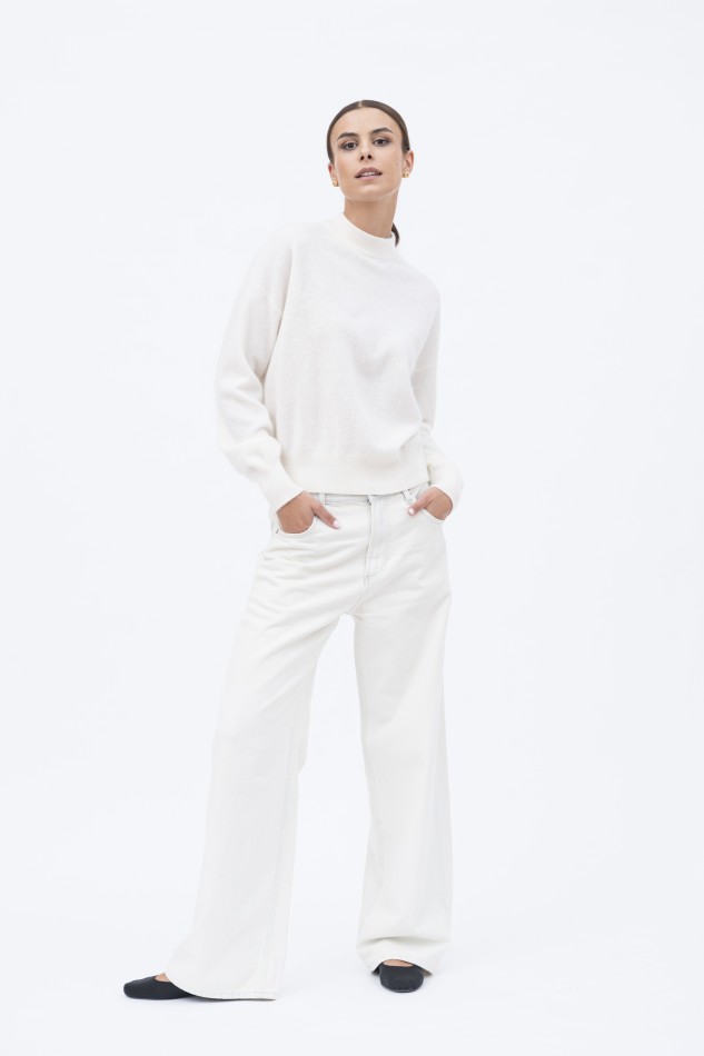 Majestic Filatures | Pullover con manica lunga