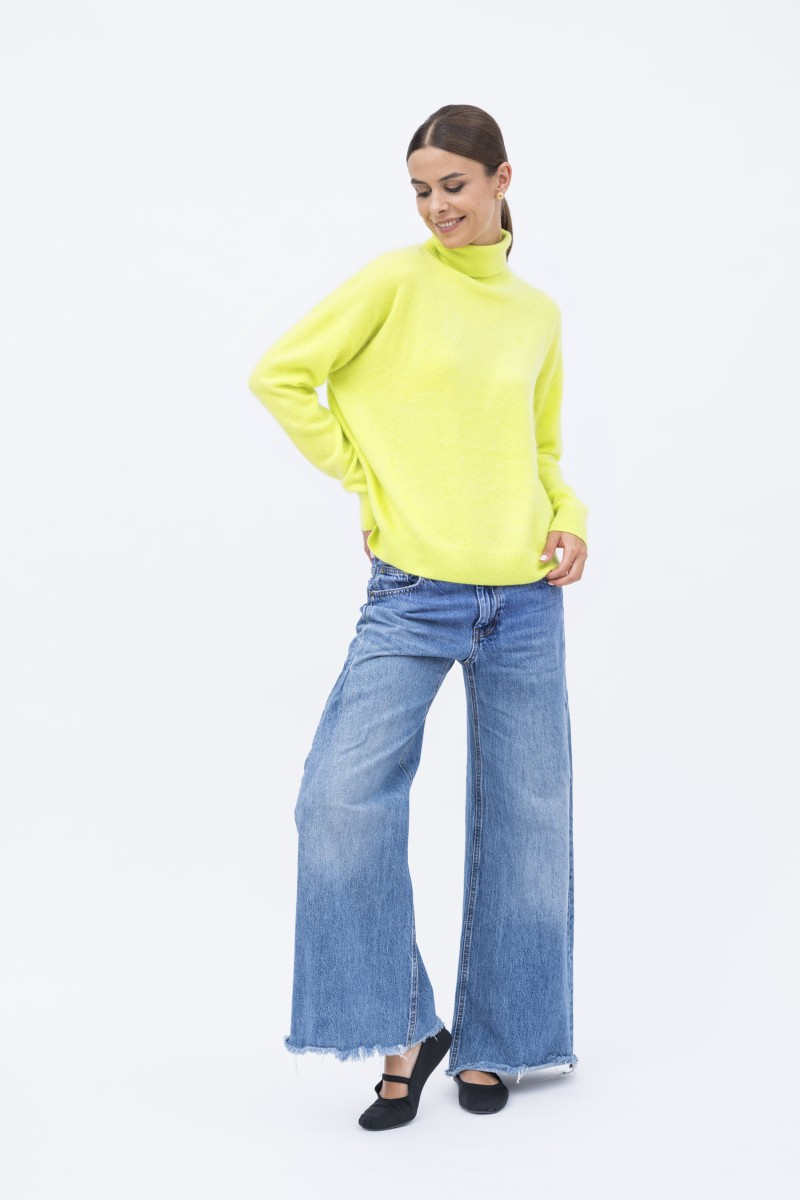 Majestic Filatures | Pullover collo alto a maniche lunghe