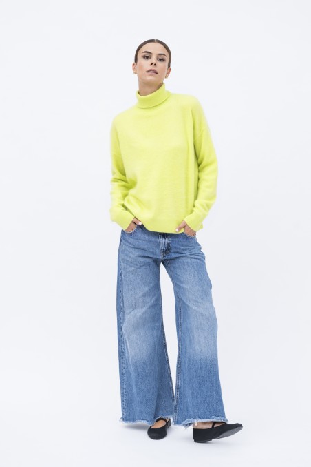 Majestic Filatures | Pullover collo alto a maniche lunghe