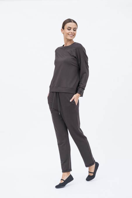 Majestic Filatures | Jogger felpati con coulisse in vita