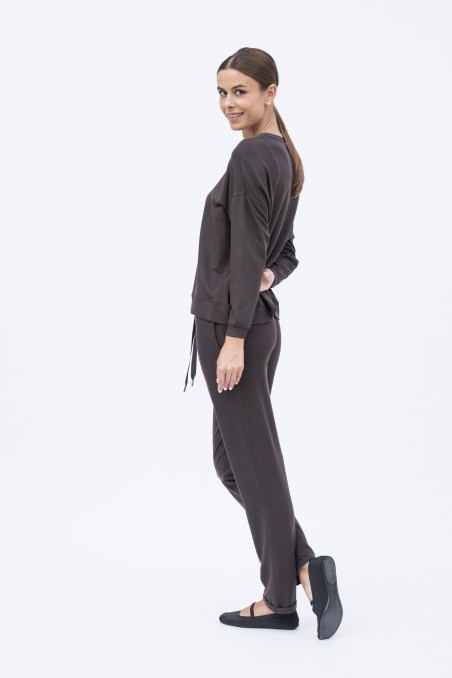 Majestic Filatures | Jogger felpati con coulisse in vita