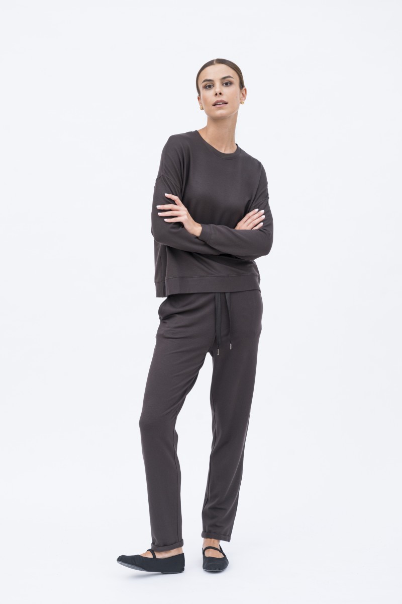 Majestic Filatures | Jogger felpati con coulisse in vita