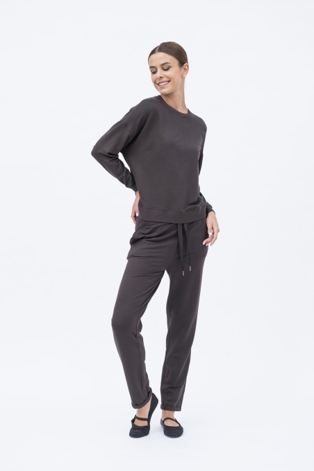 Majestic Filatures | Jogger felpati con coulisse in vita