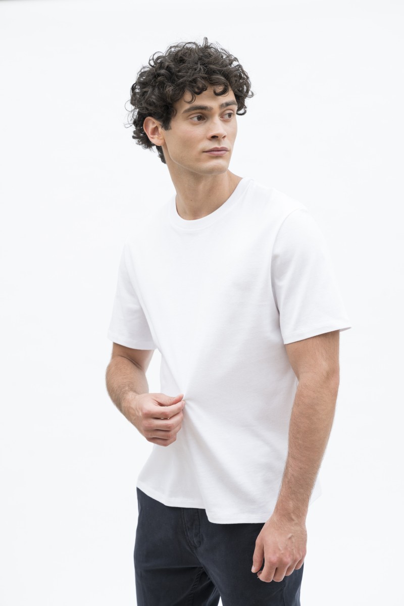 Majestic Filatures | T-Shirt girocollo in Heavy cotton