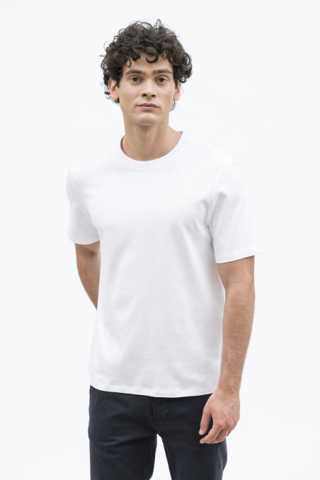 Majestic Filatures | T-Shirt girocollo in Heavy cotton