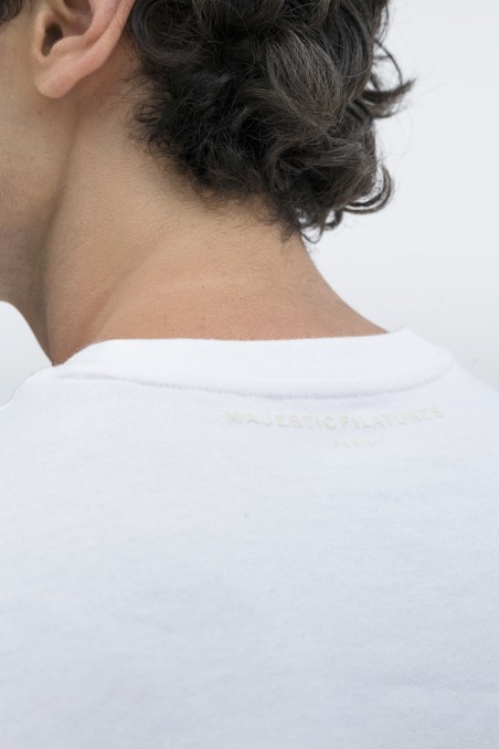 Majestic Filatures | T-Shirt girocollo in Heavy cotton