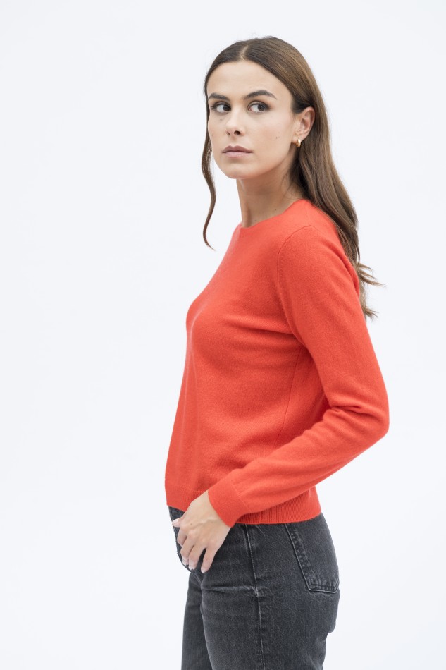Majestic Filatures | Pullover girocollo in 100% cashmere 2