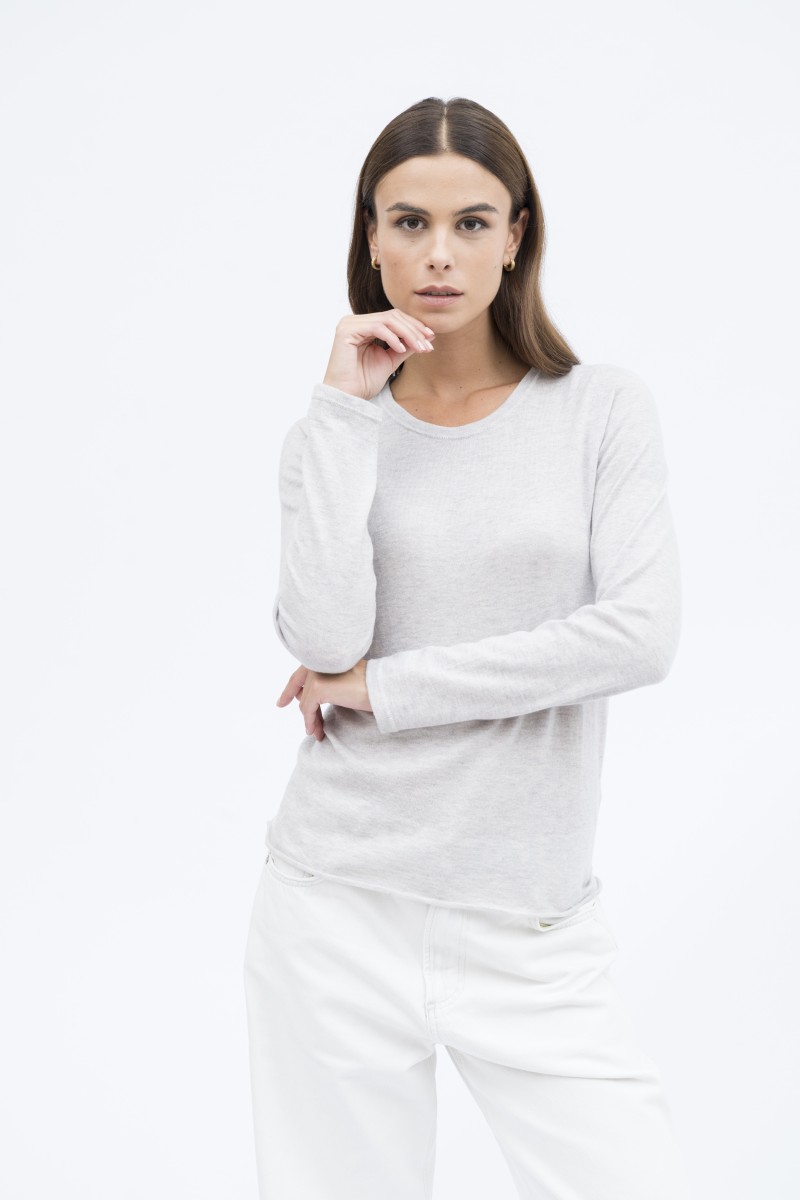 Majestic Filatures | Pullover girocollo in 100% cashmere
