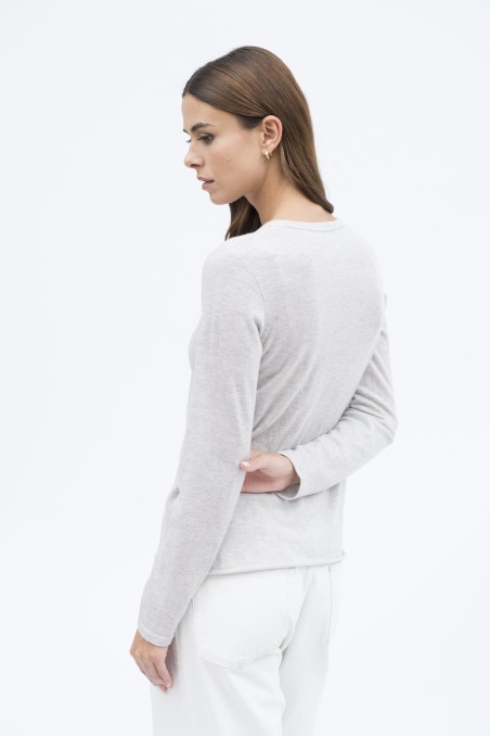Majestic Filatures | Pullover girocollo in 100% cashmere