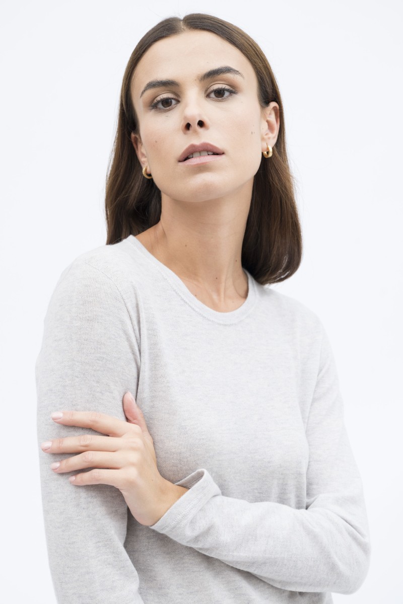 Majestic Filatures | Pullover girocollo in 100% cashmere