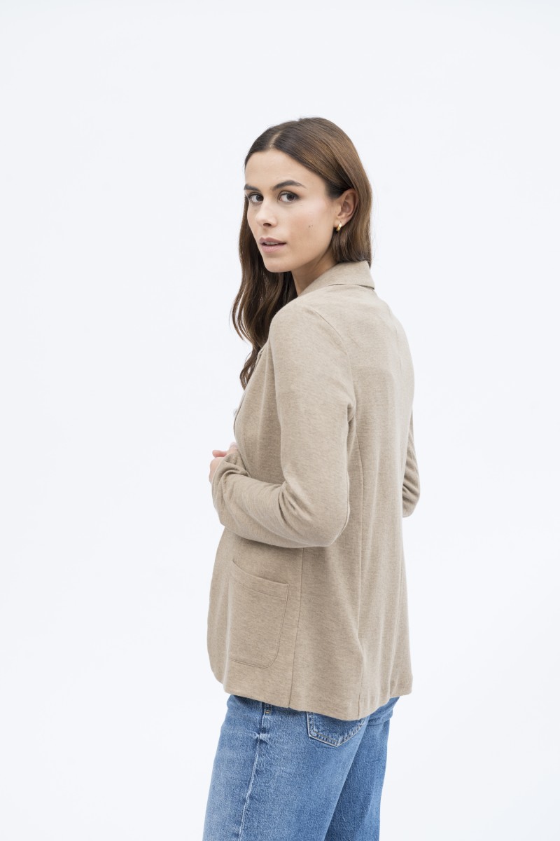 Majestic Filatures | Giacca in cotone e cachemire double
