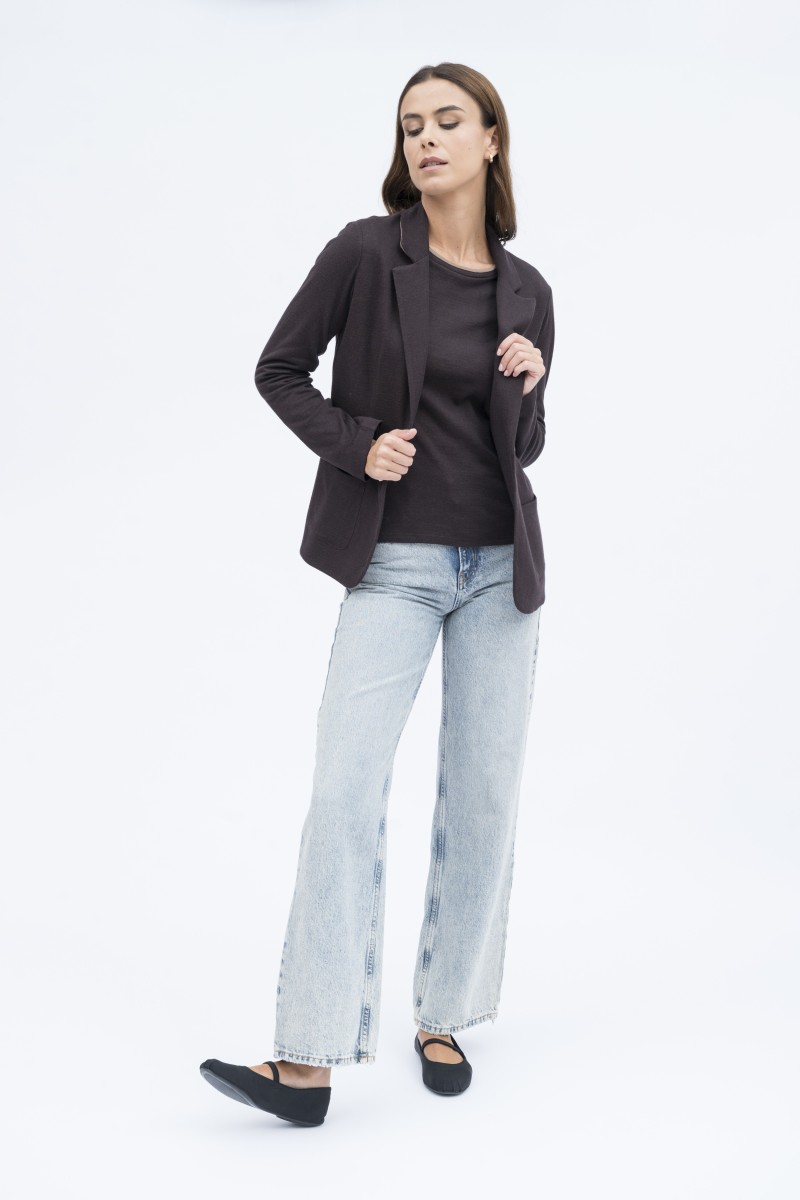 Majestic Filatures | Giacca in cotone e cachemire double