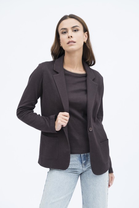 Majestic Filatures | Giacca in cotone e cachemire double