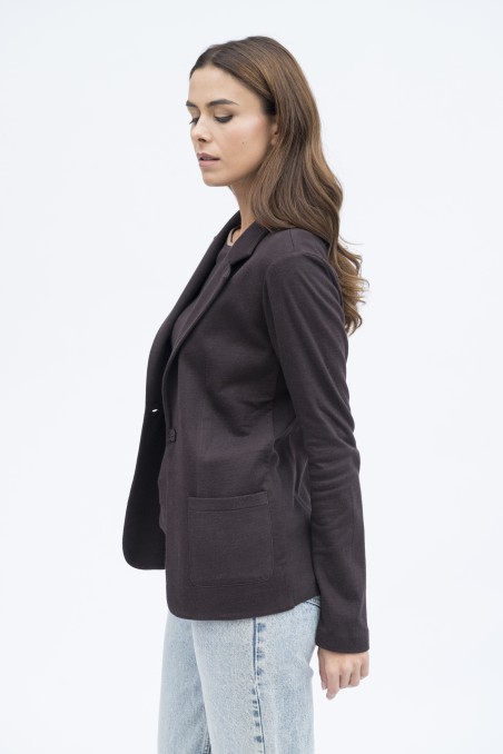Majestic Filatures | Giacca in cotone e cachemire double