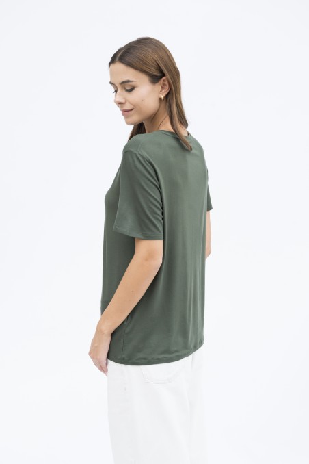 Majestic Filatures | T-shirt over in viscosa