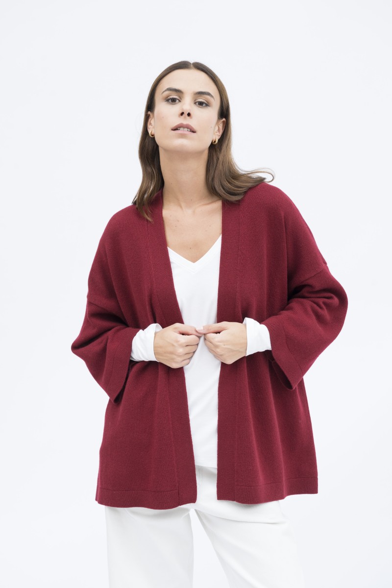 Majestic Filatures | Cardigan in 100% lana merinos
