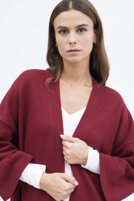 Majestic Filatures | Cardigan in 100% lana merinos