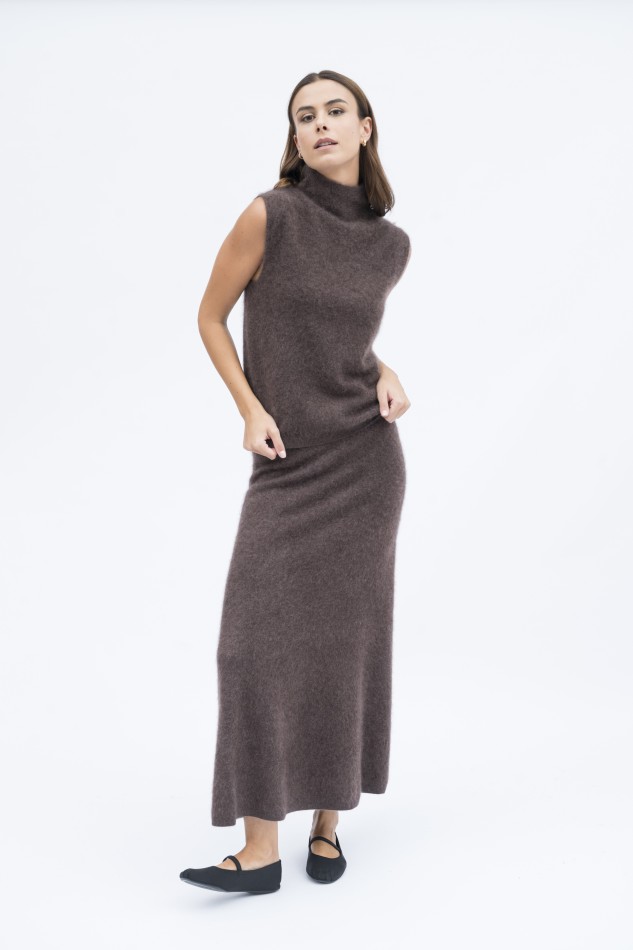 Majestic Filatures | Gonna lunga in maglia