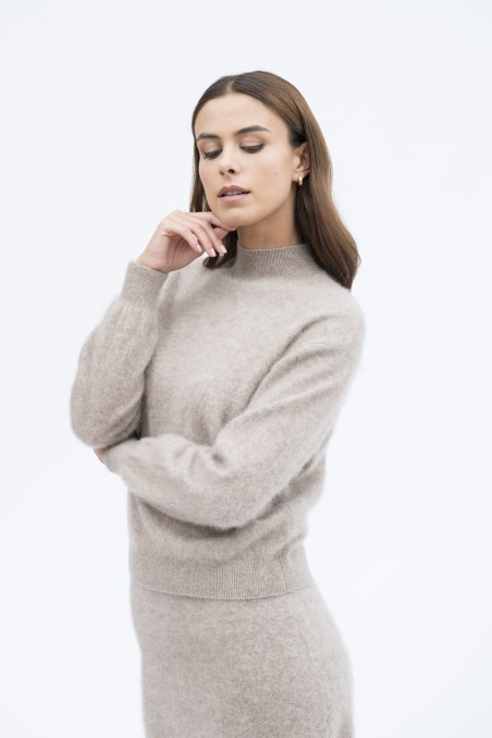 Majestic Filatures | Pullover girocollo e maniche lunghe