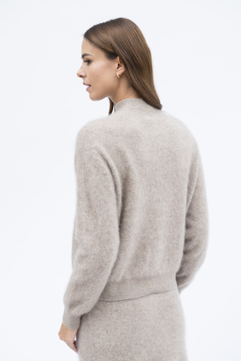 Majestic Filatures | Pullover girocollo e maniche lunghe