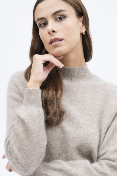 Majestic Filatures | Pullover girocollo e maniche lunghe