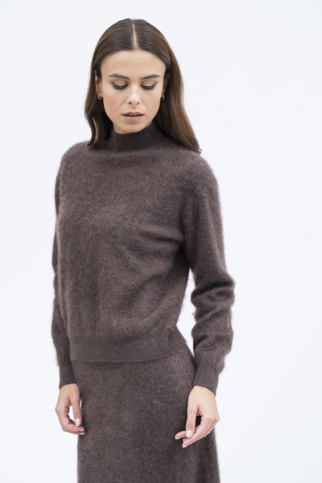 Majestic Filatures | Pullover girocollo e maniche lunghe
